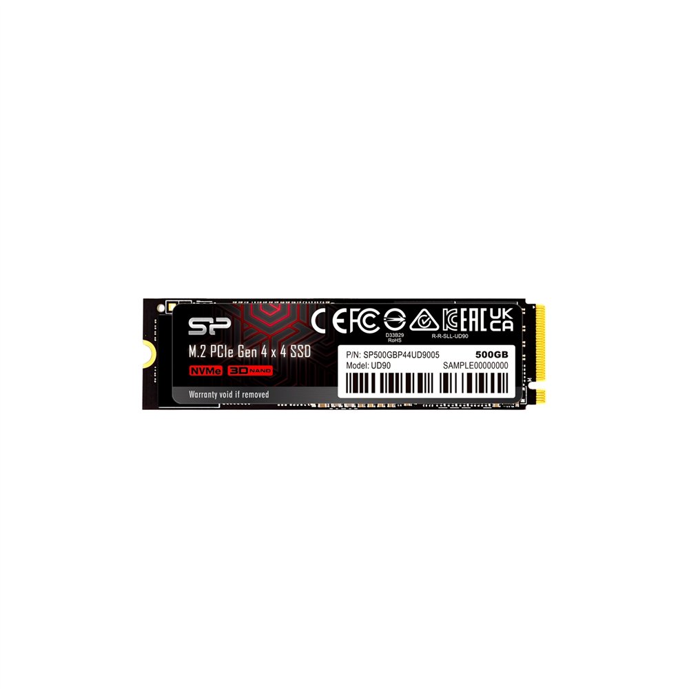 silicon power ud90 500 gb m.2 pci express 4.0 nvme 3d nand
