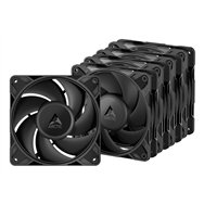 arctic freezer p12 pro pst - 5 pack carcasa del ordenador ventilador 12 cm negro 5 pieza(s)