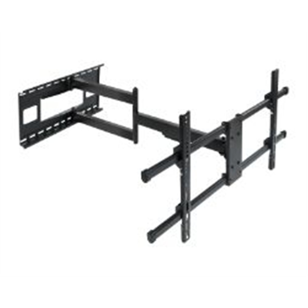 soporte pared tooq 43"-80" gira/inclina (lp4380xl-b)