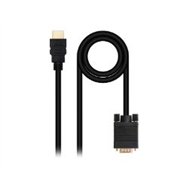 nanocable hdmi/m a vga/m 1.8m negro (10.15.4348)