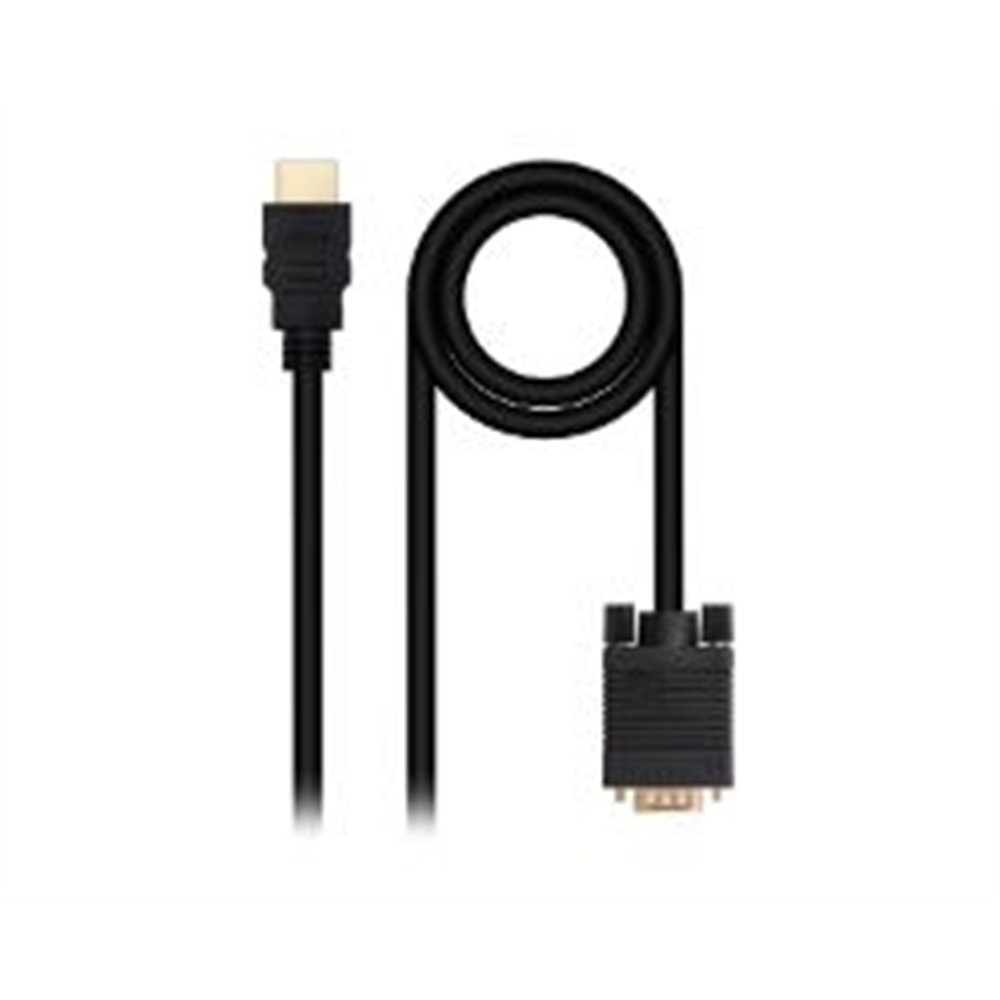 nanocable hdmi/m a vga/m 1.8m negro (10.15.4348)
