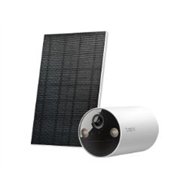 cámara ip tp-link 2k panel solar nocturna (tc82 kit)
