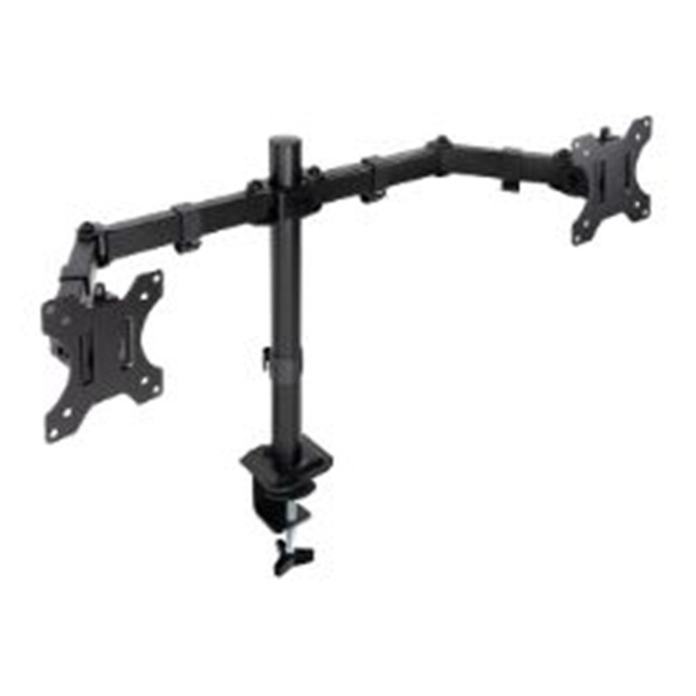 soporte mesa tooq gira/inclina 17-27" negro(db1802tn-b)