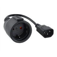 nanocable c14/m a cee7/h 50cm negro (10.22.0902)