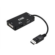 nanocable dp/m a vga/dvi/hdmi/h 15cm (10.16.3301-bk)