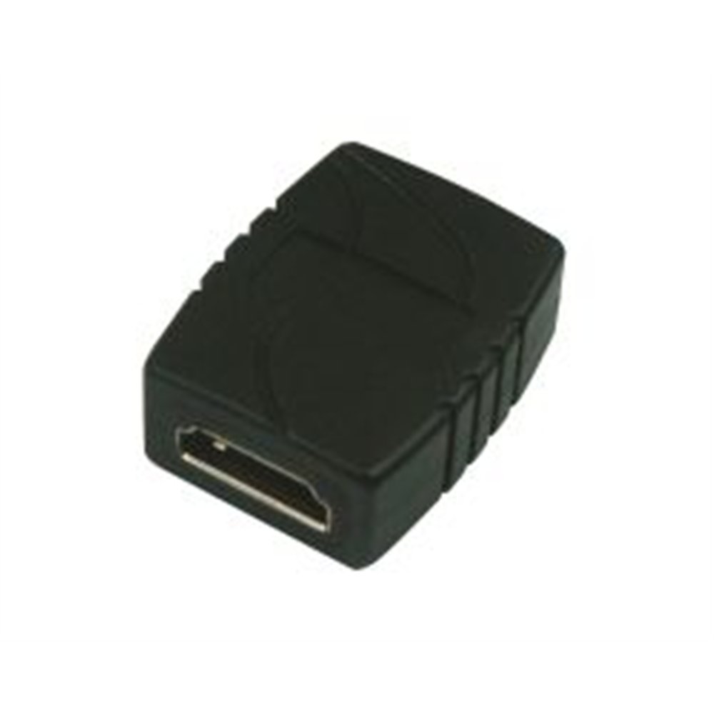 adaptador nanocable hdmi/h a hdmi/h negro (10.15.1200)