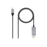 nanocable usb-c/m a hdmi/m 1.8m negro (10.15.5102)