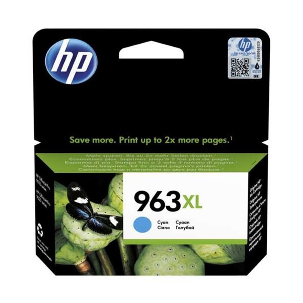 tinta hp 963xl 3ja27ae cyan
