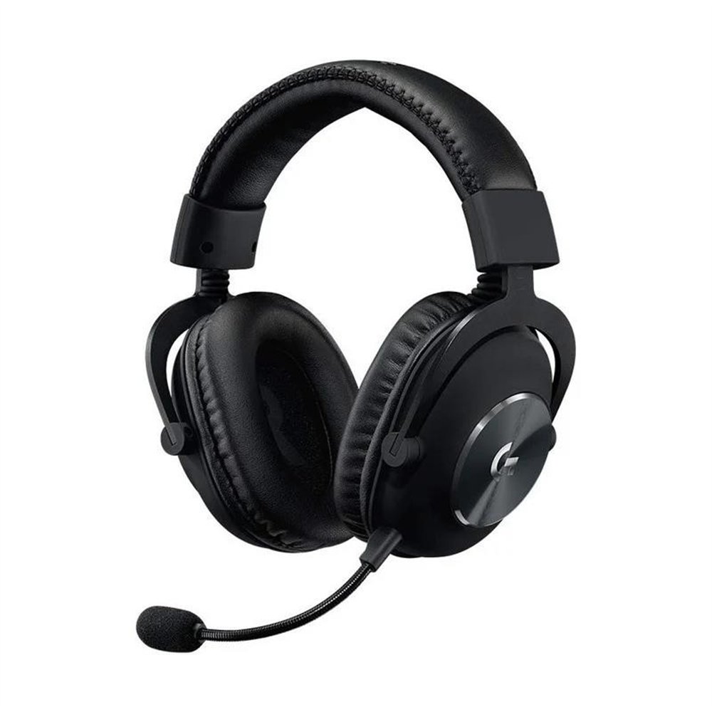 auriculares + microfono logitech g pro x usb black