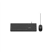 teclado + raton phoenix usb 1200dpi black