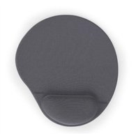alfombrilla gembird reposamuñecas gel mouse pad grey