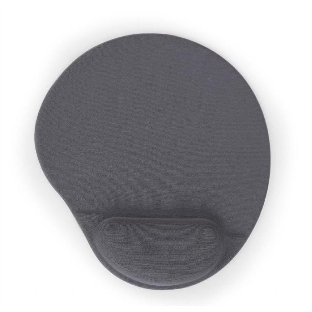 alfombrilla gembird reposamuñecas gel mouse pad grey