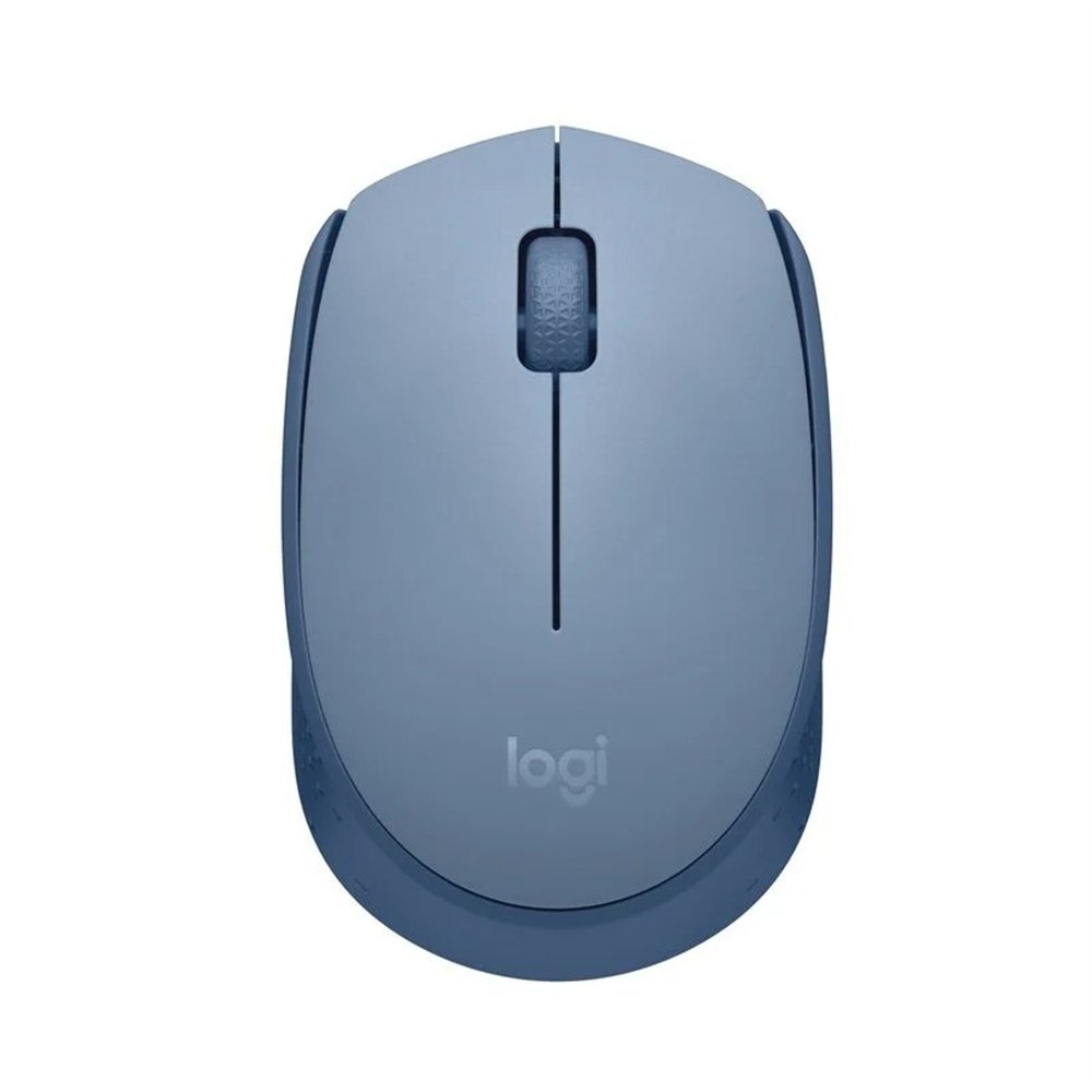 raton logitech m171 wireless blue