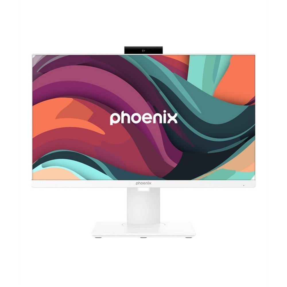 ordenador phoenix aio 24 i3 12100/8gb ddr5/ssd500/wifi/webcam/ergo/w11p white