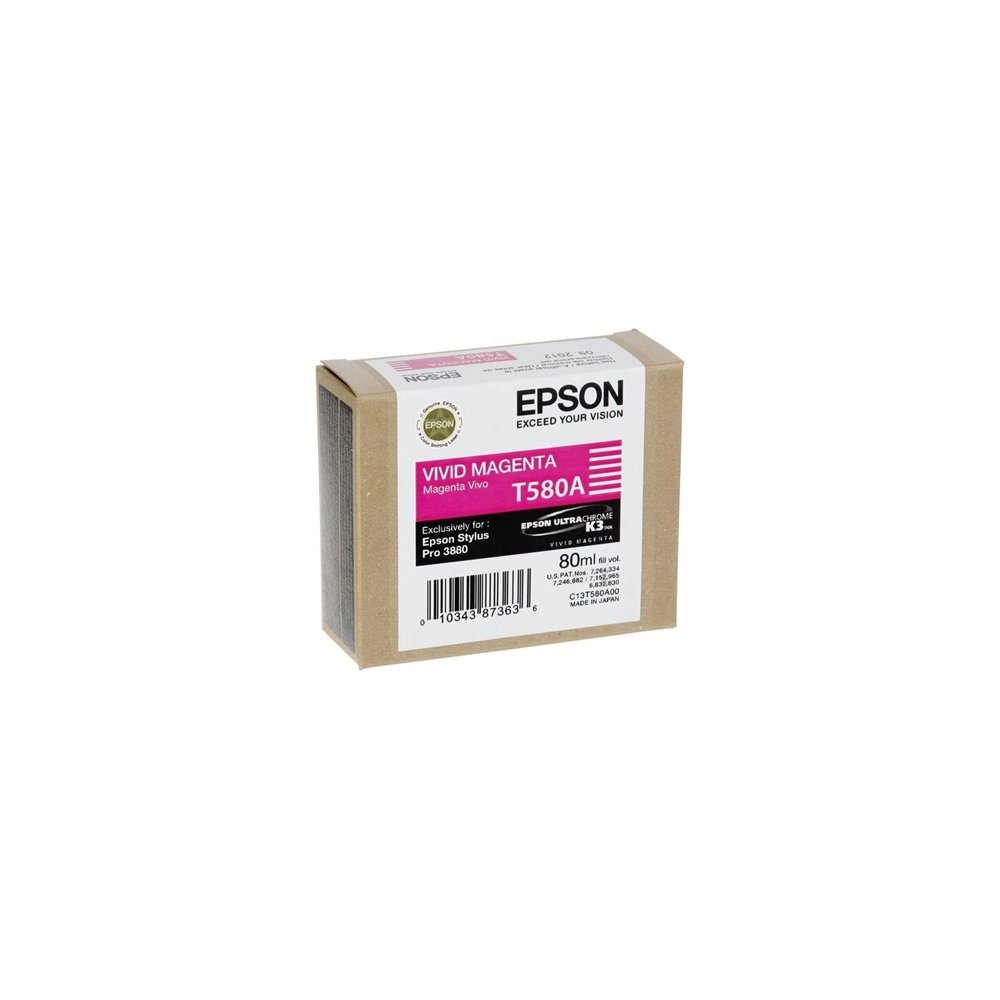 cartucho epson t580a magenta vivo c13t580a00