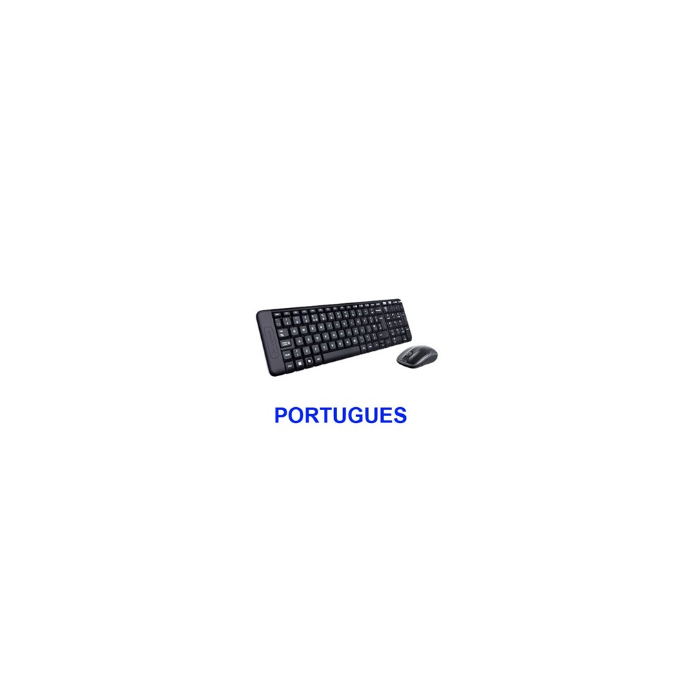 logitech mk220 teclado y raton usb inalambrico negro 920-003158