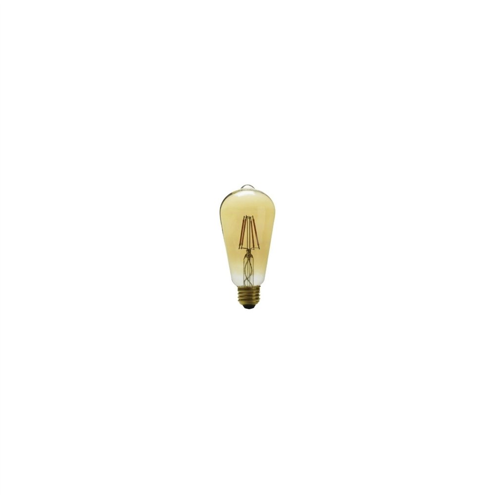 bombilla inteligente edison muvit io wifi 5w e27 480lm color ambar compatible asistentes de voz google alexa miobulb011