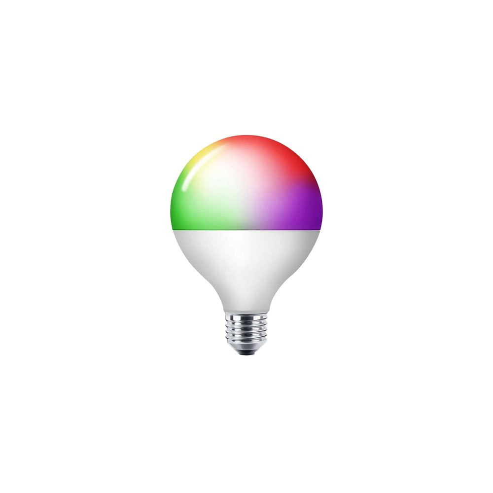 bombilla inteligente muvit io wifi 10w e27 950lm luz led multicolor compatible asistentes de voz google alexa miobulb007