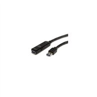 startech.com cable extensor alargador usb 3.0 superspeed activo de 3m - usb a macho a hembra - negro