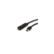 startech.com cable extensor alargador usb 3.0 superspeed activo de 3m - usb a macho a hembra - negro