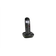 telefono doro dect phoneeasy 110 inalambrico identificador de llamadas negro tddophea110b