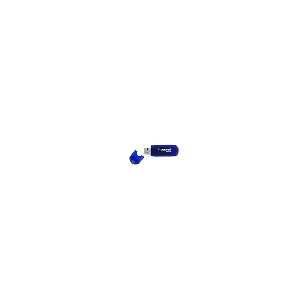 pendrive integral evo flash usb 64gb usb tipo a 2 azul inusb64gb