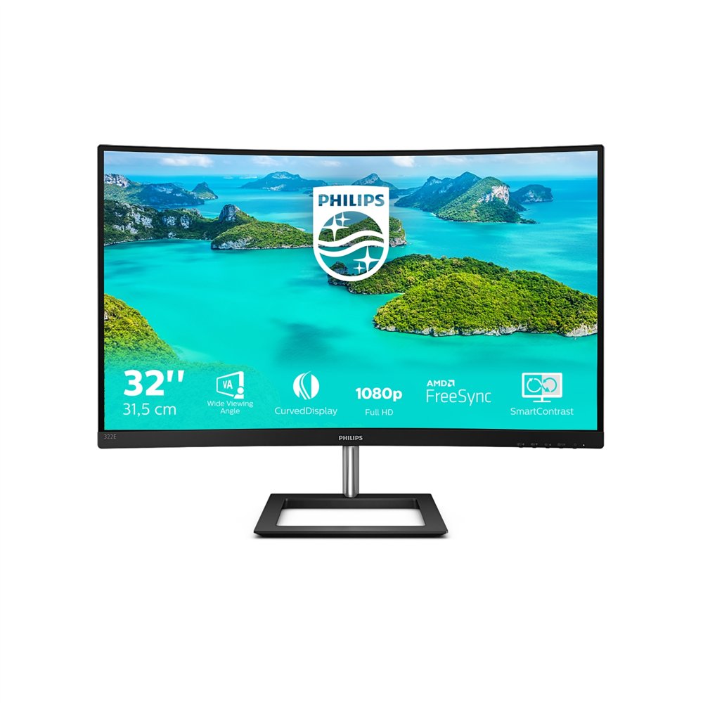 philips e line led display 31.5p full hd lcd negro