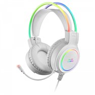 mars gaming auriculares diadema chroma rgb flow micrófono sonido espacial blanco