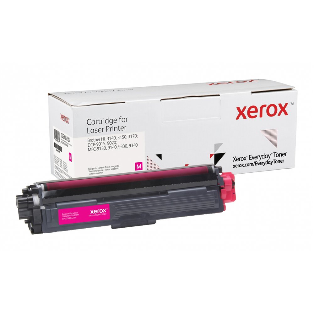 everyday tóner magenta compatible con brother tn-225m/ tn-245m, alto rendimiento