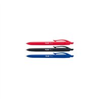 milan bwm10254 negro, azul, rojo bolí­grafo de punta retráctil con pulsador 4 pieza(s)
