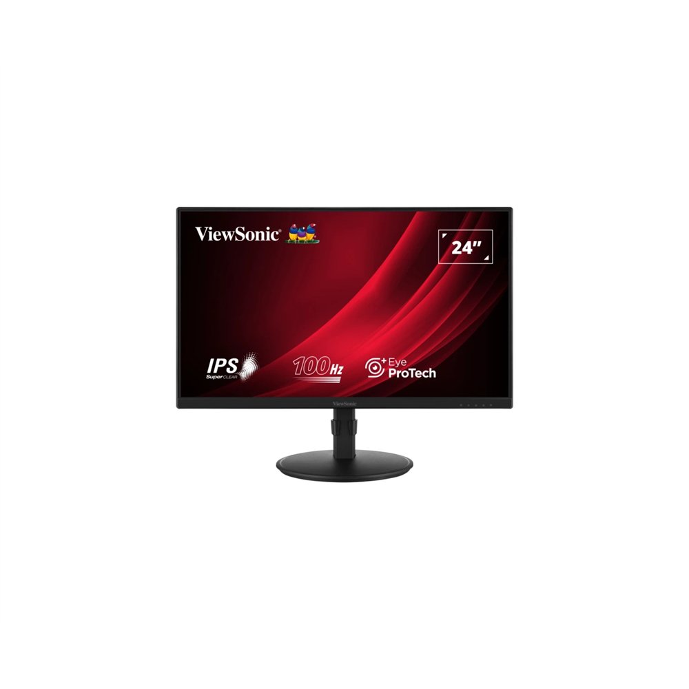 viewsonic va va2408-hdj pantalla para pc 61 cm (24") 1920 x 1080 pixeles full hd led negro