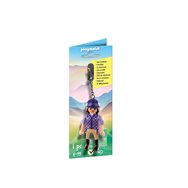 playmobil llavero jinete