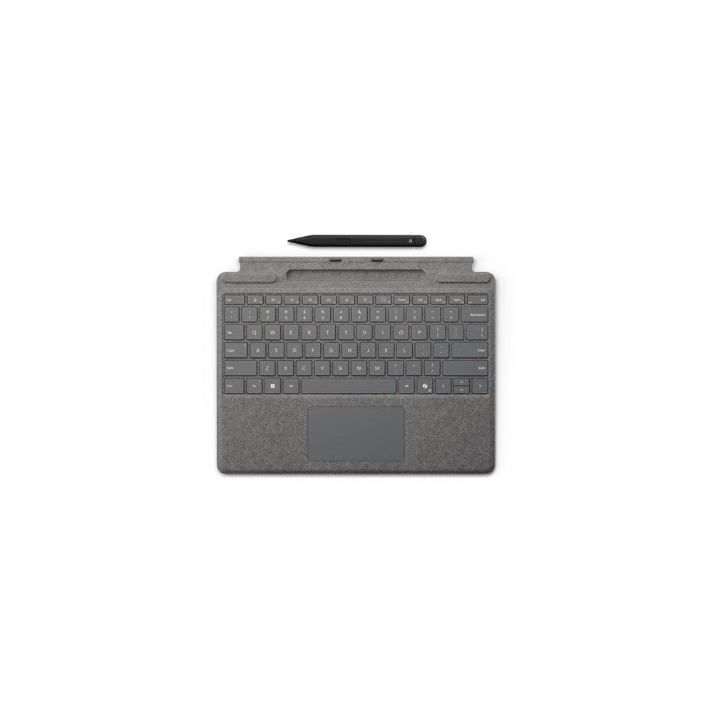 microsoft surface pro + slim pen microsoft cover port platino