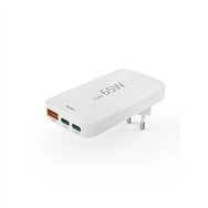 hama 00201976 cargador de dispositivo móvil portátil, batería portátil, smartphone, tableta blanco corriente alterna carga rápid