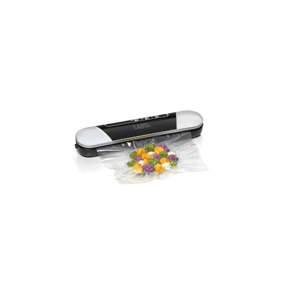 laica vt3205 sellador al vacío 600 mbar negro, plata