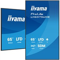 iiyama lh6575uhs-b2ag pantalla de señalización pantalla plana para señalización digital 163,8 cm (64.5") lcd wifi 500 cd / m² 4k
