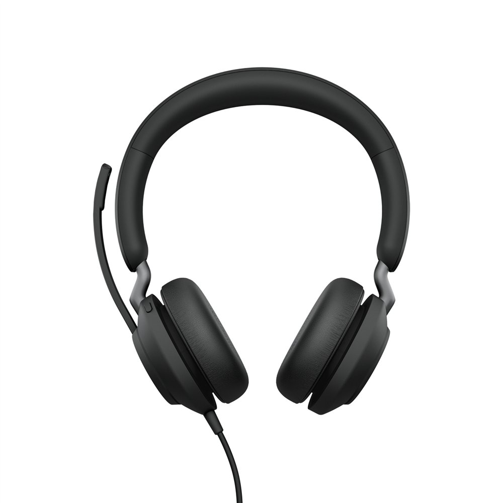 jabra evolve2 40 se auriculares alámbrico diadema llamadas/música usb type-c / usb type-a negro