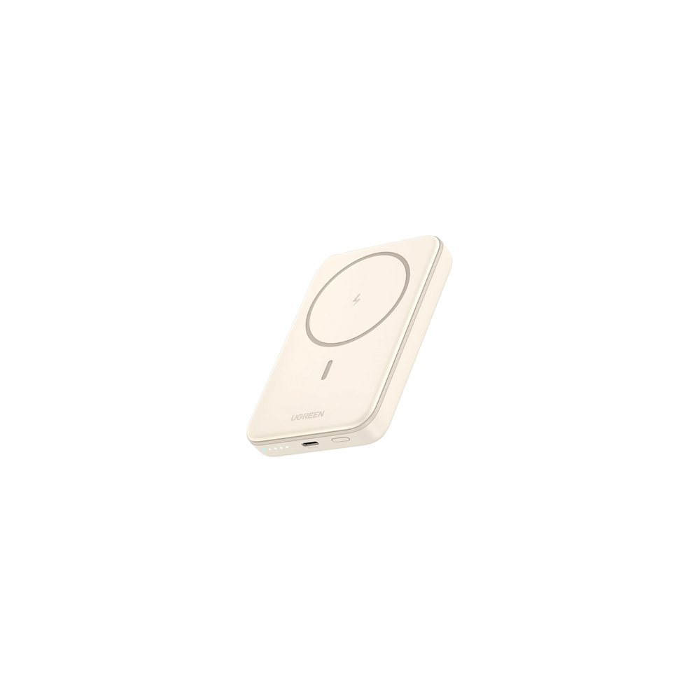ugreen 25208 batería externa 10000 mah cargador inalámbrico beige