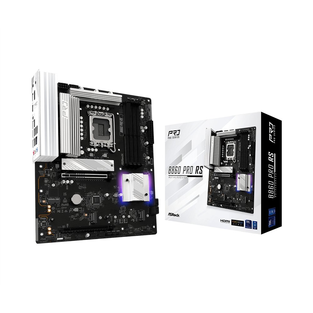 asrock b860 pro rs intel b860 lga 1851 (socket v1) atx