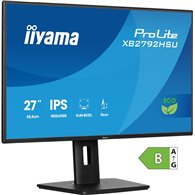 iiyama prolite xb2792hsu-b1 pantalla para pc 68,6 cm (27") 1920 x 1080 pixeles full hd led negro