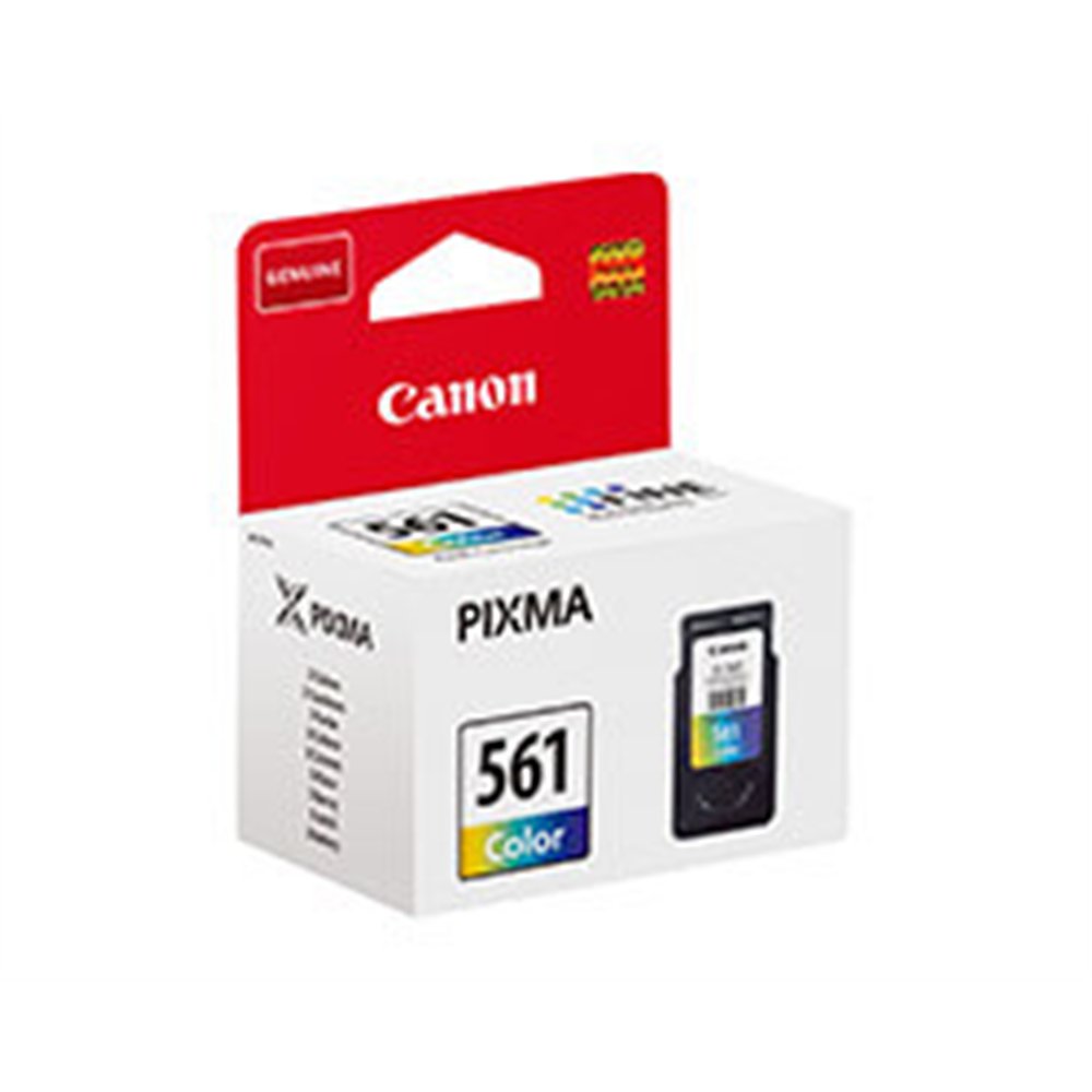 tinta canon cl-561 tricolor 8.3ml 180 pág (3731c001)