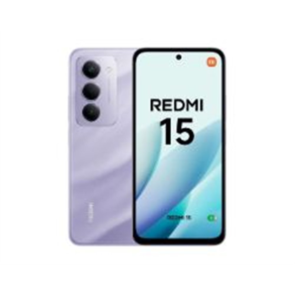 smartphone xiaomi redmi 15 6.9" 6gb 128gb 4g púrpura