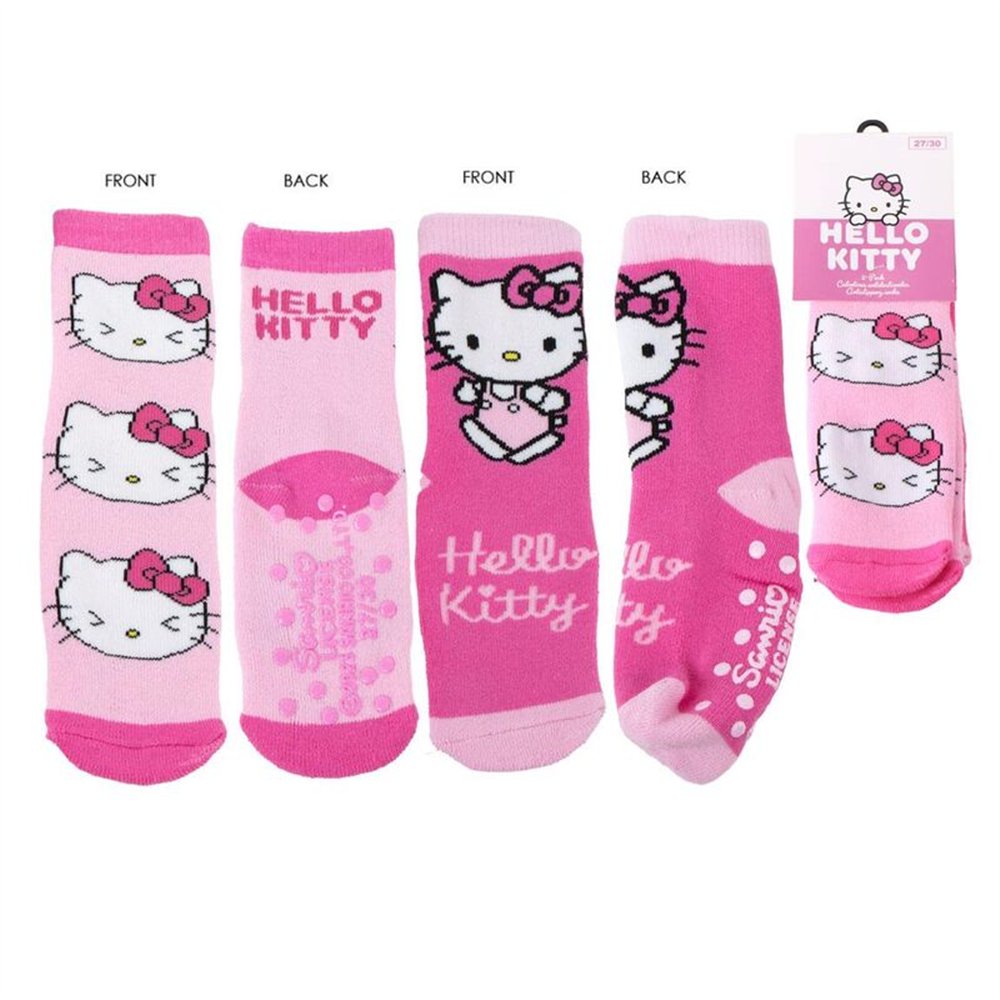 calcetines antideslizantes hello kitty surtido