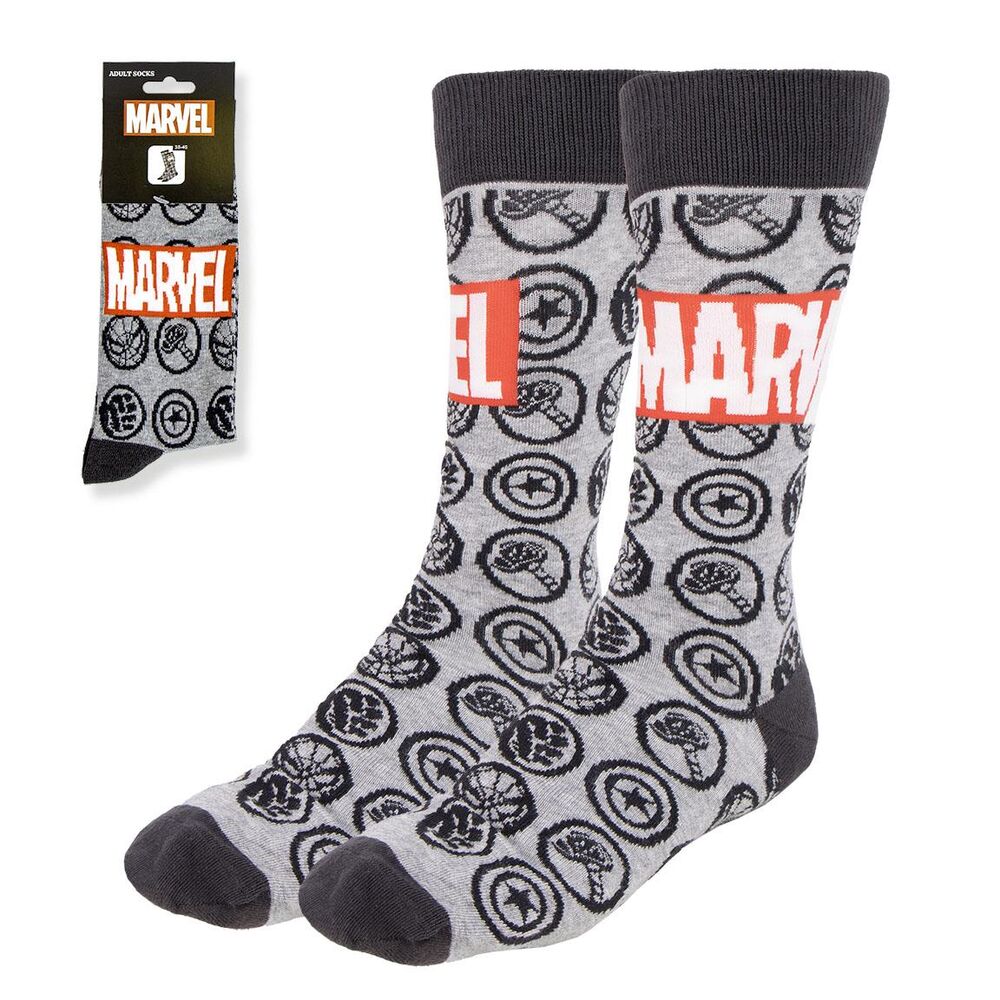 set calcetines vengadores avengers marvel adulto