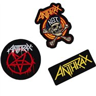 set 3 parches anthrax