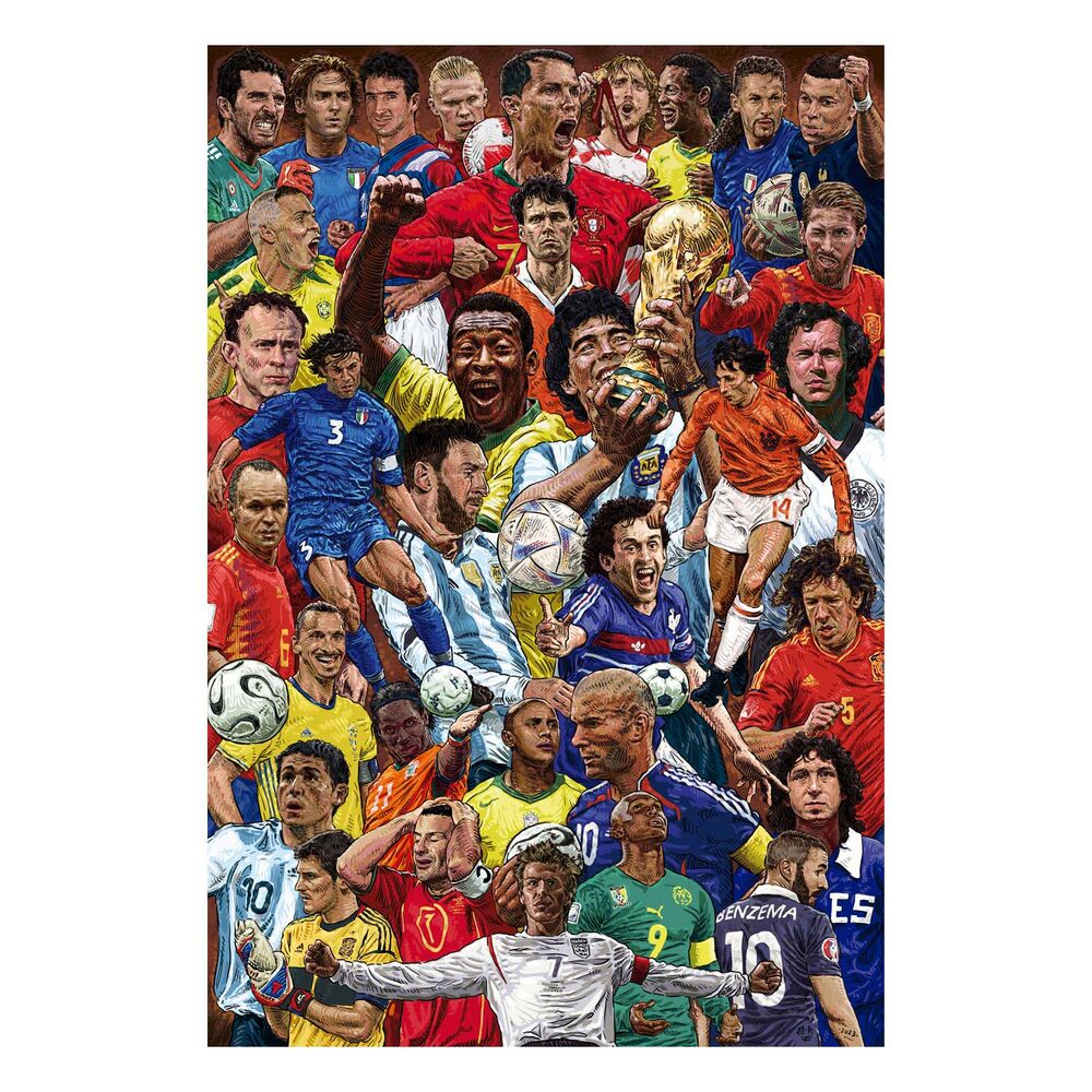 poster leyendas del fubtol