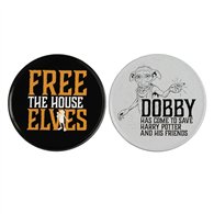 set 2 posavasos dobby harry potter