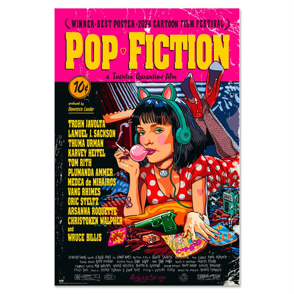 poster pop fiction