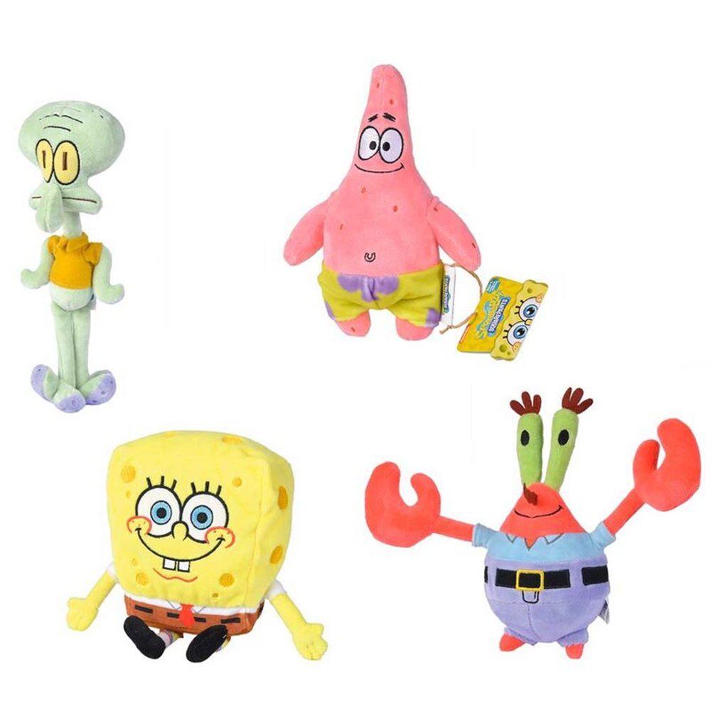 peluche bob esponja 20cm surtido