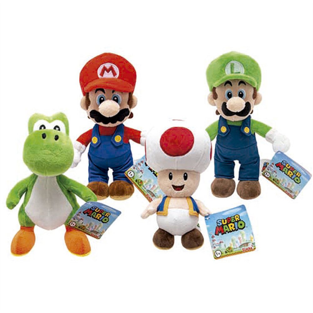 peluche super mario bros 20cm surtido